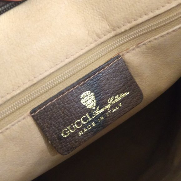 Gucci GG Supreme Monogram Web Tote - Picture 13 of 16